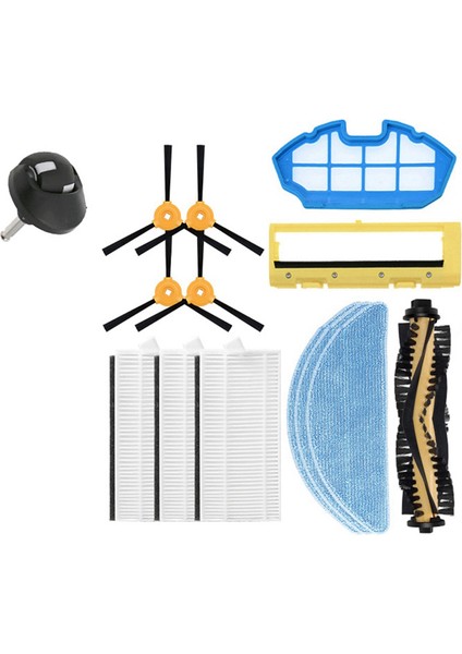 Ecovacs Deebot N79 Yeedi K600 Conga Excellence 990 Robotlu Süpürge Için Rulo Fırça Filtre Yedek Aksesuarları (Yurt Dışından) fırsatları