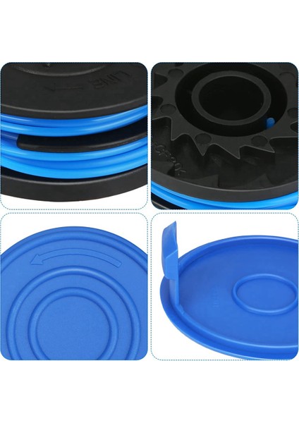 Kobalt Kst 120X-06 Ipli Giyotin Kapaklı (8 Makara + 2 Kapak) ile Uyumlu Yedek Hat Için (Yurt Dışından) indirimleri