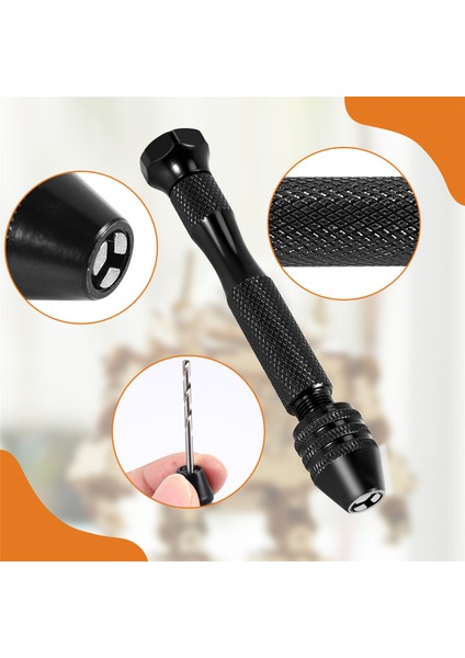 El Büküm Matkap Uçları Seti, Dıy Hassas Pim Mengene Modeli Mini El Spiral Matkap, 25 Adet 0,3 mm Ila 3,0 mm Mikro Matkap Uçları (Siyah) (Yurt Dışından) indirimleri