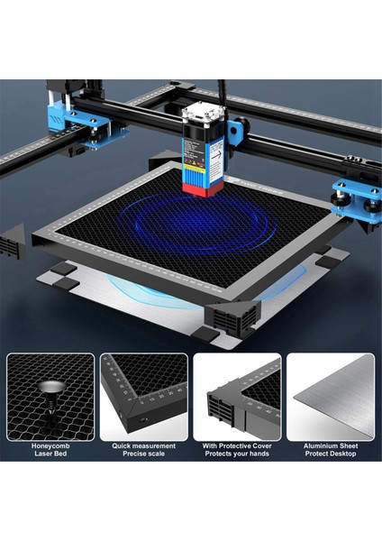 Two Trees Lazer Petek Çalışma Masası Boyutu 300X300MM Lazer Gravür Makinesi Ts2 Co2 Dıy Lazer Ekipman Parçası (Yurt Dışından) indirimleri