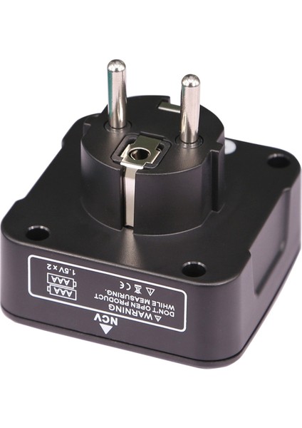 Bsıde ZT-E8ER Soket Test Cihazı Akıllı Voltaj Dedektörü Priz Kontrol Cihazı Ab Fişi (Yurt Dışından)