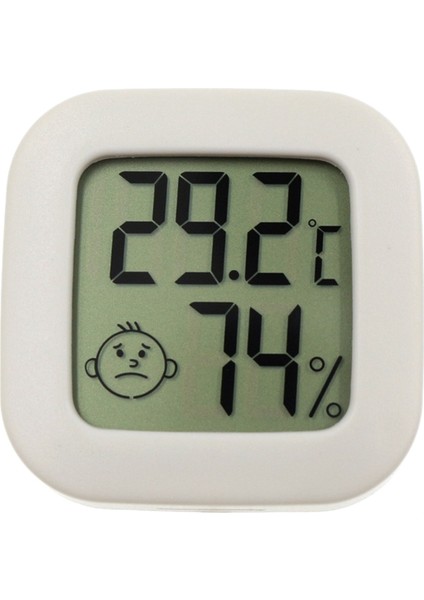 CX-0726 Termometre Iç Mekan Çevresel Oda Termometresi Sıcaklık ve Nem Güler Yüzle (Yurt Dışından)