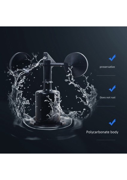 0-70 M/s Rüzgar Hızı Sensörü Ortam Sinyal Çıkışı Darbe Tipi Üç Dak Rüzgar Hızı Sensörü Anemometre DC5-30V (Yurt Dışından) fırsatları