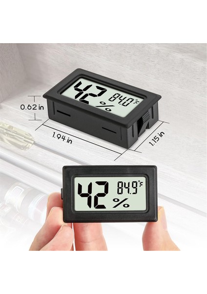 Çok Fonksiyonlu Iç Mekan Dijital Termometre Higrometre - 3 Paket, Dahili Problu Nem Ölçer Ölçer (Yurt Dışından) fiyatları