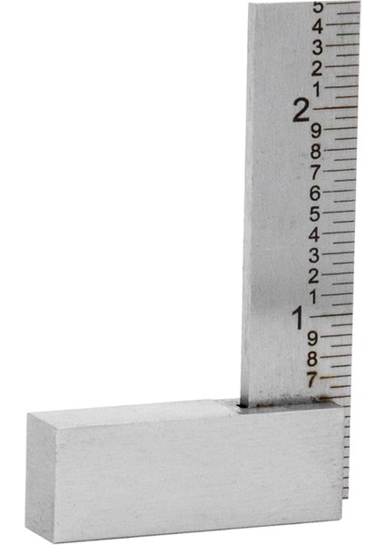 Makinist Kare Aleti 90 Derece Sağ Marangoz Ölçüm Aleti Dik Açı Cetvel L Tipi Geniş Tabanlı Kare Cetvel A (Yurt Dışından) fırsatları