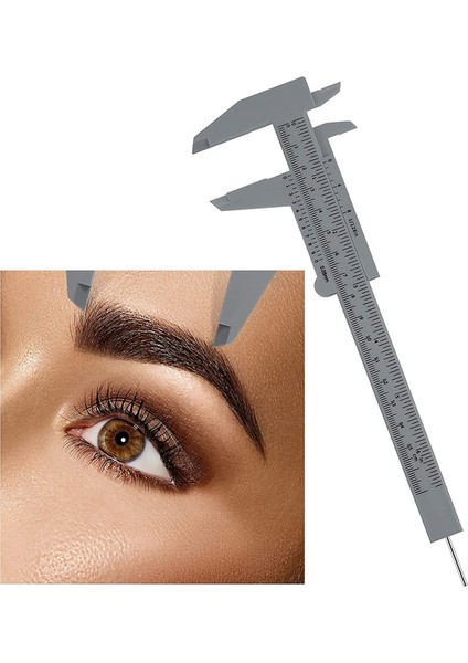 Kaş Ölçüm Cetveli Kaş Haritalama Cetveli Aracı Mini Vernier Kumpas Çift Ölçekli Cetvel Öğrenci Ofisi Için (Yurt Dışından) fiyatları