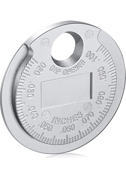 Buji Alanı Aracı Boşluk Ölçer - Teli Buji Alanı Ölçme Aracı, 0,020 Inç'ten 0,100 Inçe Ölçeklendirilmiş (Yurt Dışından)