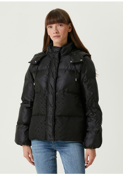 Pollimina Regular Fit Siyah Puff Mont