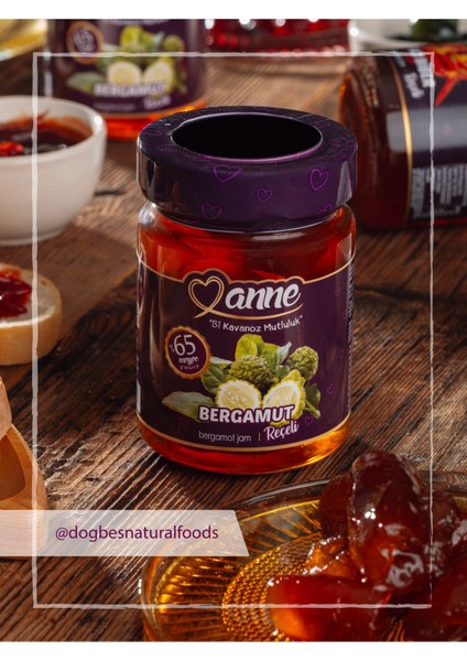 Bergamut Reçeli 400 gr (Pancar Şekeri İle Üretilmiştir - Glikoz, Koruyucu İçermez) fiyatları