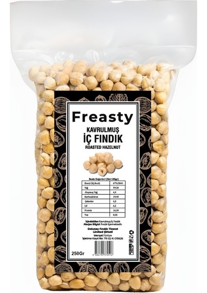 Kavrulmuş iç Fındık 250 gr