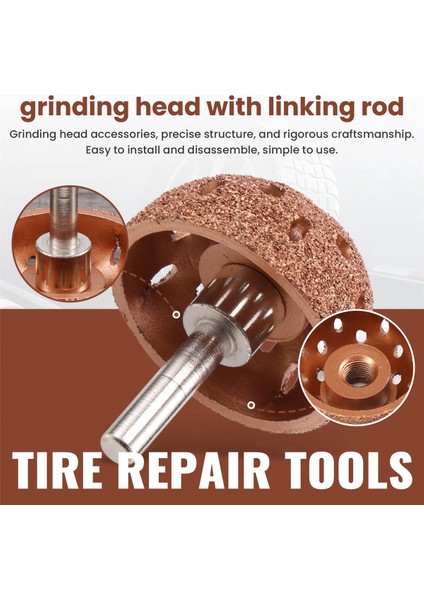 Lastik Tamir Takımı Tungsten Çelik Kase Taşlama Tekerleği Taşlama Makinesinin Taşlama Kafası (Yurt Dışından) indirimleri