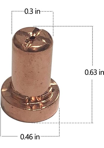 50 Adet Plazma Kesici Sarf Malzemeleri Torç Ucu Elektrot Nozulları Kiti Pt-31 Jg-40 WSD-LG40 Uyumlu Cut 50D 50 40 Plazma Kesici (Yurt Dışından) modelleri