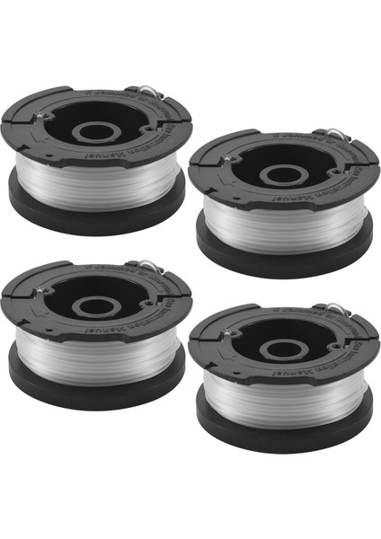 4 Adet Misinalı Çim Biçme Makinesi Çok Işlevli Otomatik Beslemeli Ot Biçme Makinesi Black+Decker AF-100-3ZP Için Yedek Makara (Yurt Dışından)