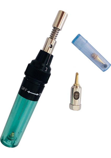 1300℃ Santigrat Bütan 4'ü 1 Arada Gazlı Lehimleme Demiri Kablosuz Bütan Gazlı Kaynak Kalemi Kaynak Kalemi Brülör Kaynak Kiti A+B (Yurt Dışından) indirimleri