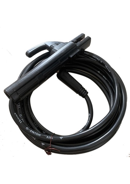 Kaynak Elektrot Tutucu 200AMP Manuel Mma Ark Kaynağı Için 5m Kaynak Aksesuarları 10-25MM Konnektör ve Kablo (Yurt Dışından)