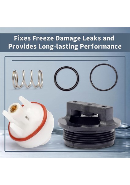 0887726 800M4 1/2 Inç ve 3/4 Inç Donmaya Dayanıklı Yenileme Kiti 800M4QT ve LF800M4QT Için (Yurt Dışından) modelleri