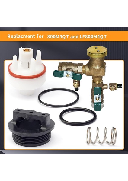 0887726 800M4 1/2 Inç ve 3/4 Inç Donmaya Dayanıklı Yenileme Kiti 800M4QT ve LF800M4QT Için (Yurt Dışından) indirimleri