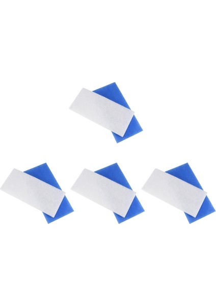 Airbrush Hobi Airbrush Sprey Kabini Filtre Seti, Fiberglas Kabin Değiştirme Filtresi Master ile Uyumlu, Paasche 4 Adet Mavi (Yurt Dışından) modelleri