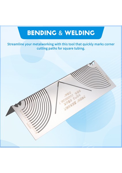 Açı ve Ark Işaretleme Aracı Kare Çelik Boru Bükümü Çelik Boru Bükümü Işaretleme Aracı Kaynak Kare Boru Işaretleme Kaynak Aracı L (Yurt Dışından) indirimleri