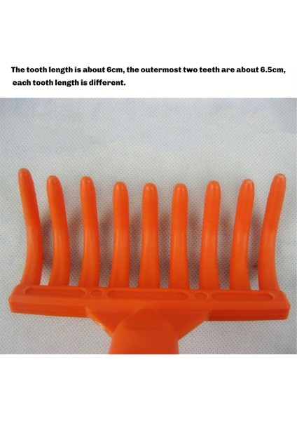 Zeytin Tırmık Başlıkları 9 Dişli Tırmık Çok Amaçlı Plastik Kürek Tırmık Zeytin Toplama Tırmığı Bahçe Aletleri Iç Çap 2,5 cm (Yurt Dışından) fırsatları