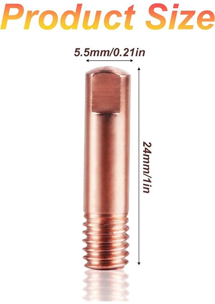 30 Adet Mıg Kaynak Ucu, 11-35 0.035IN Mig Kaynak Temas Uçları Uyumlu (Yurt Dışından) fiyatları