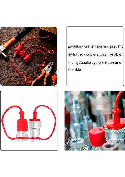 Iso-B 1/4 Hidrolik Hızlı Bağlantı Elemanı Erkek Toz Kapağı ve Dişi Tapa Kapağı, Hidrolik Hızlı Bağlantı Elemanına Uygun (Yurt Dışından) fırsatları