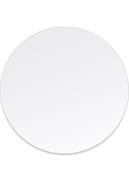 Şeffaf 3mm Kalınlığında Ayna Akrilik Yuvarlak Disk Çapı: 85MM (Yurt Dışından) fiyatları
