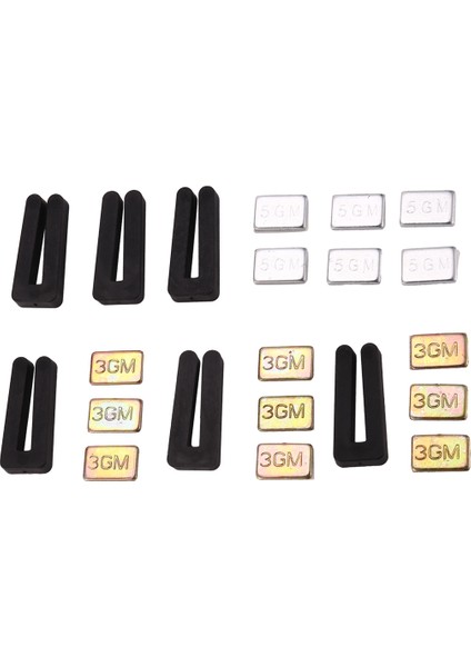 6 Set Tavan Vantilatörü Kanat Dengeleme Kiti Vantilatör Ağırlık Dengeleme Kiti Kendinden Yapışkanlı Metal 5g Ağırlık ve 3g Ağırlık Dahil (Yurt Dışından) modelleri