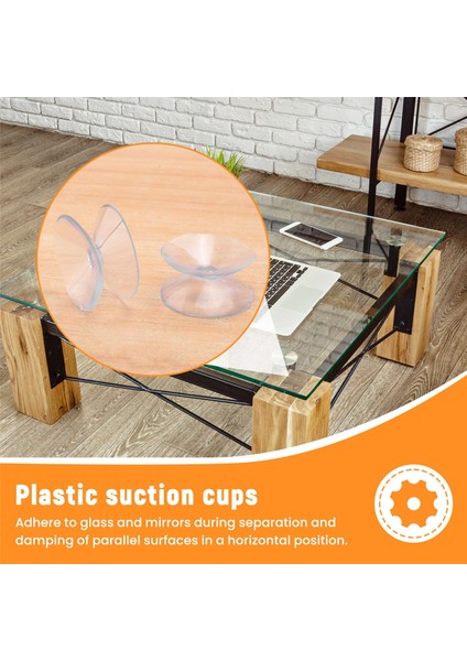 10 Adet Çift Taraflı Vantuz - Cam, Plastik Için Vantuz Pedleri - 30MM Genişlik (Yurt Dışından) indirimleri