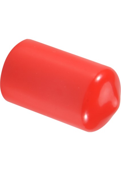 100 Adet Kauçuk Uç Kapakları 12MM Id Pvc Yuvarlak Boru Cıvata Kapağı Kapağı Vida Dişi Koruyucuları Kırmızı (Yurt Dışından)
