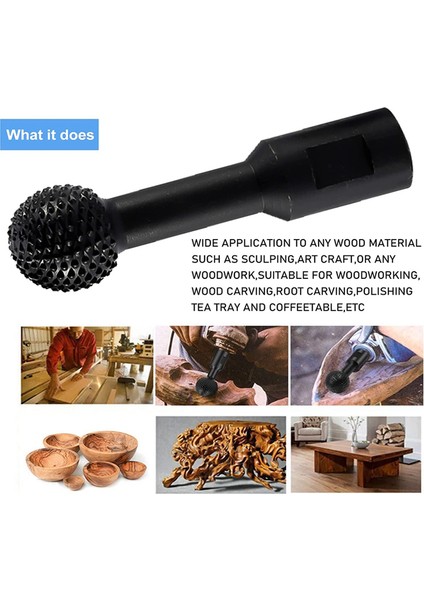 Ball Gouge Küresel Mil Şekilli Ahşap Gouge Güç Oyma Ataşmanı 115/125 Açı Taşlama Makinesi 25MM Kafa (Yurt Dışından) indirimleri