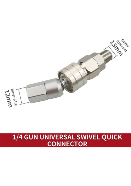 Havasız Düz Hortum Döner Bağlantı Parçası Evrensel 360 Hızlı Bağlantı Parçaları Hava Hortumu Hızlı Bağlantı Parçası Havasız Boya Spreyi (Yurt Dışından) indirimleri