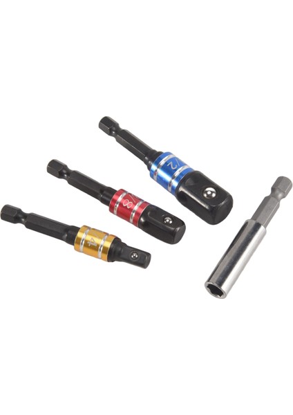 Parça Darbeli Sürücü Soket Adaptörü Seti Manyetik Uzatma Uç Tutucusu ile 1/4 Inç Altıgen Şafttan Kare Sokete Elektrikli Matkabı Somun Sürücüsüne Çevirin (Yurt Dışından) modelleri