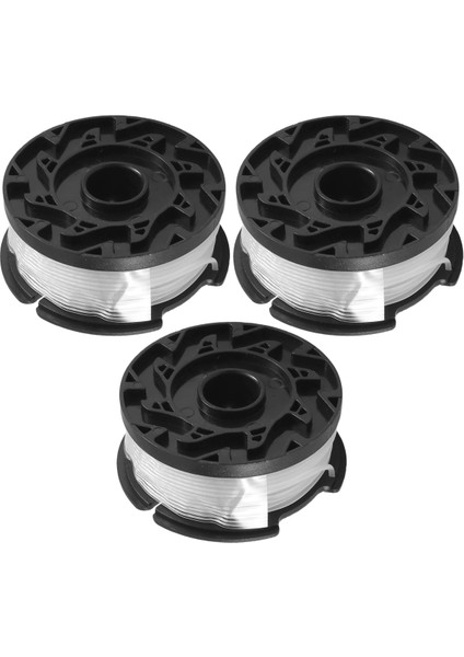 Black+Decker AF-100-3ZP 30FT 0,065 Inç Trimmer Misinası Için 3 Paket Trimmer Yedek Makarası (Yurt Dışından)