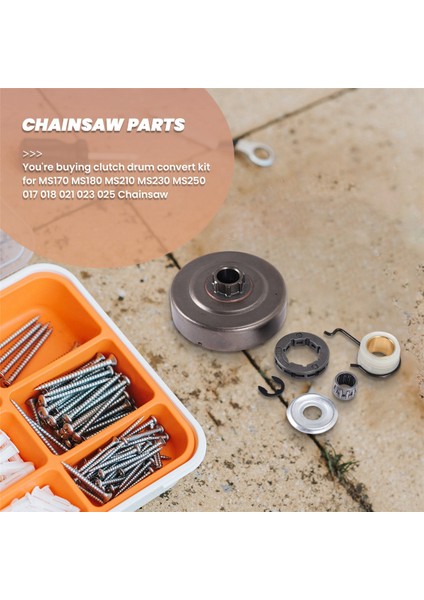 325-7 Debriyaj Tamburu Jant Dişli Rulman Takımı Stihl MS180 018 017 MS170 MS250 MS230 MS210 MS180C Testere (Yurt Dışından) fırsatları