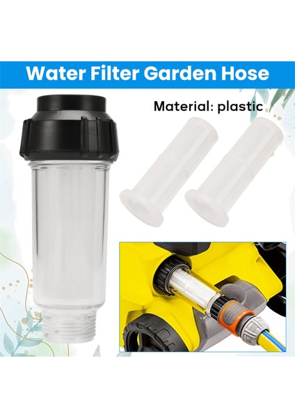 Su Filtresi Bahçe Hortumu, 3/4 Inç Su Ön Filtresi Su Filtresi Seti 5 Filtre Eklentisi + 2 Hızlı Adaptör (Yurt Dışından) fırsatları