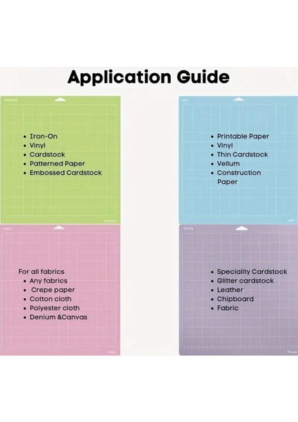 Cricut Maker 3, Explore 3, Air 2 Kesim Matı Aksesuarları 12X24 Inç, 3'lü Paket Karışımı ile Uyumlu Yedek Kesme Matı (Yurt Dışından) fiyatları