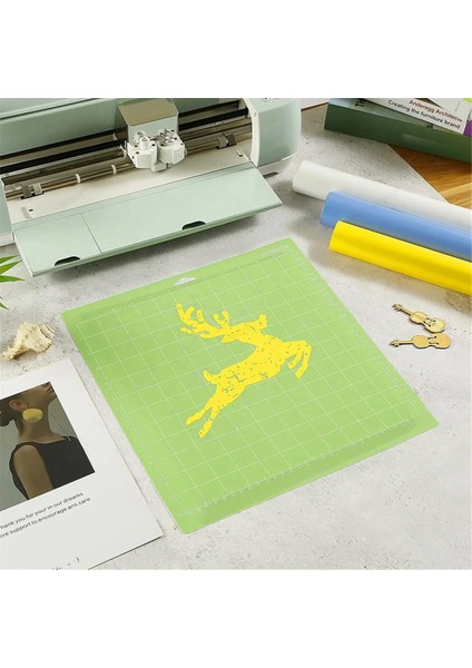 Cricut Maker 3, Explore 3, Air 2 Kesim Matı Aksesuarları 12X24 Inç, 3'lü Paket Karışımı ile Uyumlu Yedek Kesme Matı (Yurt Dışından) indirimleri