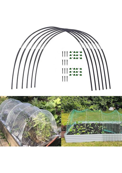 Bahçe Sera Çember Seti, Bahçe Katlanır Fiber Direk Seti, Kemer Sera Dikim Tüneli Braketi (Yurt Dışından) fiyatları