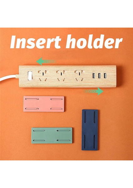 Yapıştırıcı Delme Gerektirmeyen Soket Tutucu, Duvara Monte Fiş Sabitleyici, Yönlendirici Mutfak Ev ve Ofis Için (Yurt Dışından) fırsatları