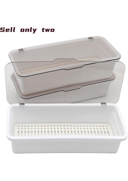 Kapaklı Çatal Bıçak Tepsisi, Kapaklı Alet Saklama Plastik Çatal Bıçak Tepsisi, Çatal Bıçak Çekmecesi Düzenleyici Alet Saklama Kabıd (Yurt Dışından) modelleri