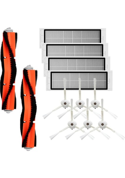 Xiaomi Roborock Süpürme Robotu Aksesuarları Için Uygun Rulo Fırça Ana Fırça Yan Fırça Hepa Filtre (Yurt Dışından)