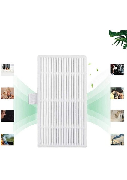 Xiaomi Lydsto W2 Ana Yan Fırça Hepa Filtreleri Paspas Bezleri Paçavralar Aksesuarlar Yedek Parçalar Ek Parça Takımı (Yurt Dışından) modelleri
