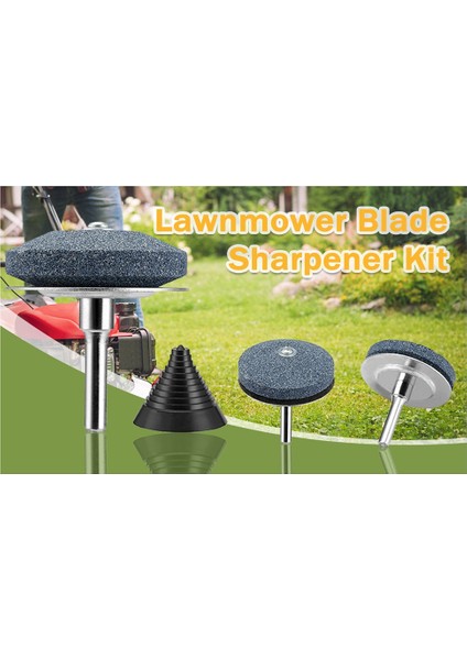 Metal Bölmeli Çim Biçme Makinesi Bıçak Bileyici, Herhangi Bir Elektrikli Matkap Için Evrensel Aşınmaya Dayanıklı Çim Biçme Makinesi Bıçak Bileyici (Yurt Dışından) modelleri