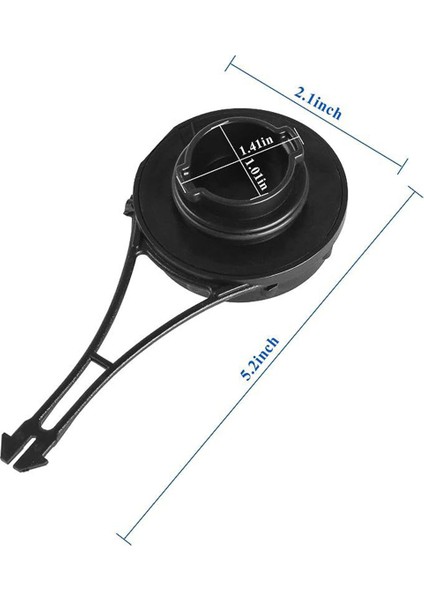 799585 Yakıt Deposu Kapağı Briggs & Stratton Biçme Makinesi Için FIT550E ve 55 Yedek 799684 799585 Briggs & Stratton Için 2 Adet (Yurt Dışından) modelleri