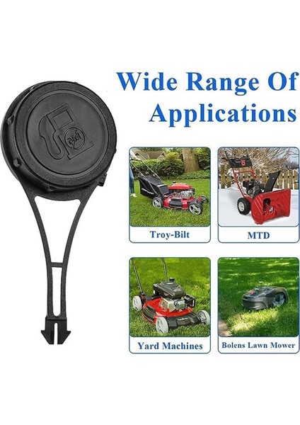 799585 Yakıt Deposu Kapağı Briggs & Stratton Biçme Makinesi Için FIT550E ve 55 Yedek 799684 799585 Briggs & Stratton Için 2 Adet (Yurt Dışından) fırsatları