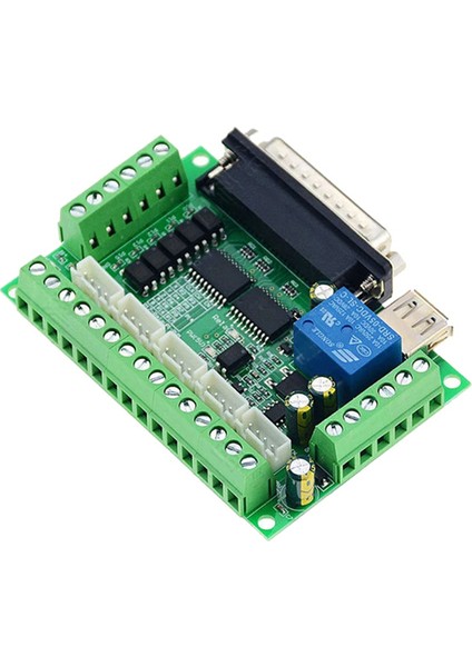 Mach3 Gravür Makinesi Için Sürücü Kartı 5 Eksenli Cnc Koparma Kartı, Step Motor Sürücüsü Için Optik Bağlayıcı ile (Yurt Dışından) fırsatları