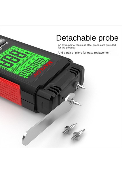 Mayılon HT633 LCD Ekranlı Dijital Ahşap Nem Ölçer Ahşap Nem Test Cihazı Higrometre Kereste Nem Dedektörü (Yurt Dışından) fiyatları
