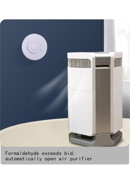 Zigbee/tuya Wıfı Akıllı Hava Kutusu Karbondioksit Dedektörü Co2 Gaz Sensörü Formaldehit Voc Sıcaklık Nem Sensörü (Yurt Dışından) fiyatları