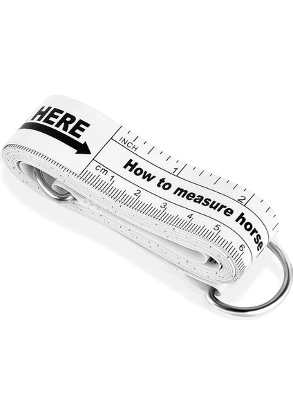 At Yüksekliği Ağırlık Bandı At Ölçme Bandı Pvc At Ölçme Çubuğu Hayvancılık Vücut Ölçme Aracı, 8.2 Feet Uzun (Yurt Dışından)
